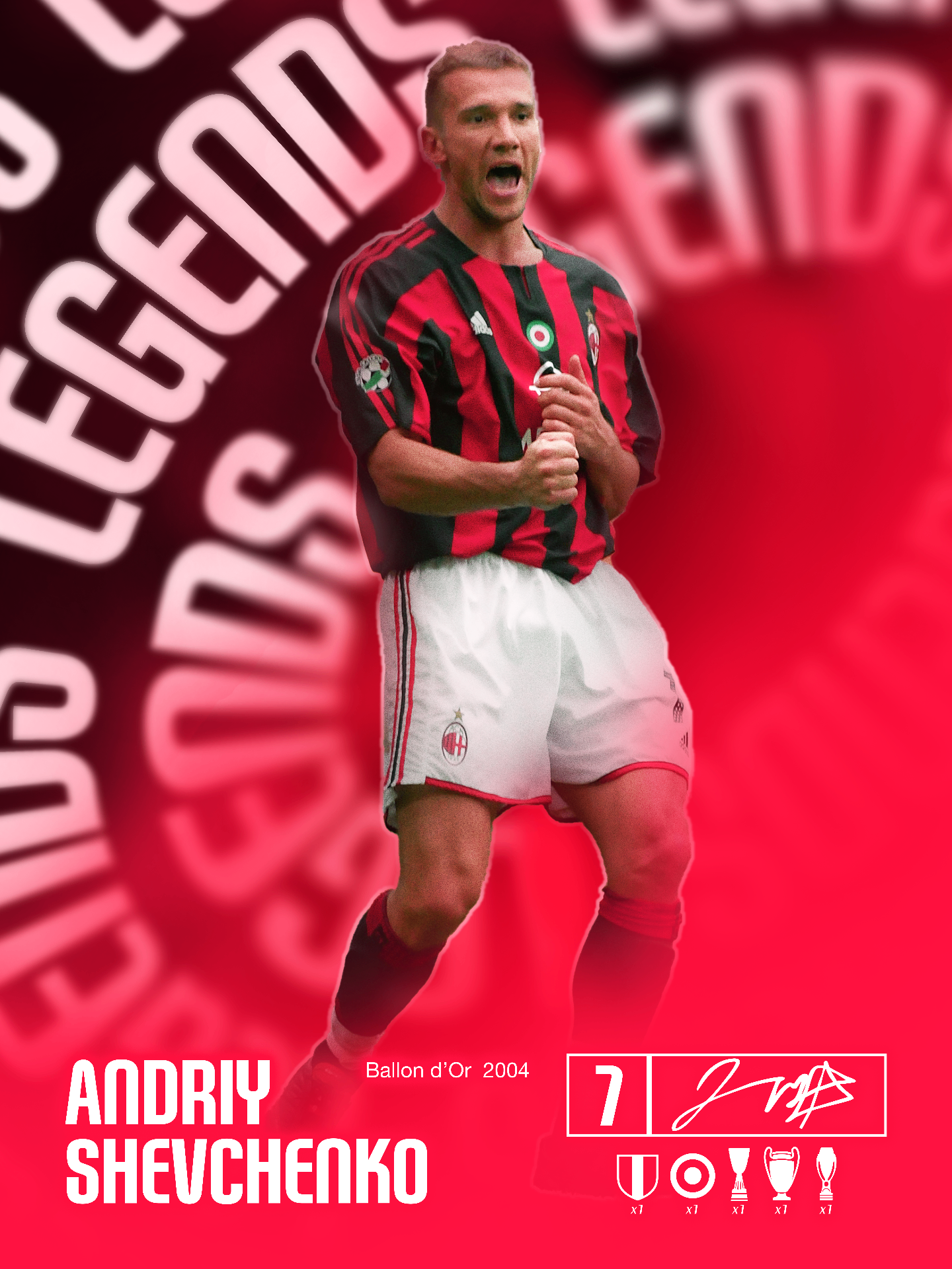Andriy Shevchenko AC Milan legend